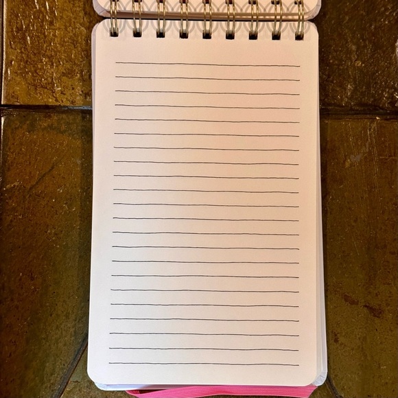 Rae Dunn LISTS Butterflies Top Spiral Notebook with Elastic Closure BRAND NEW!! - Picture 5 of 7